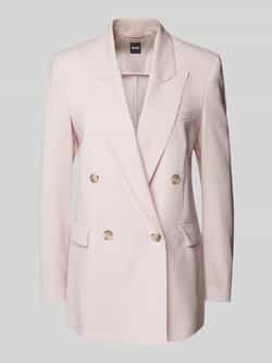 Boss Blazer met paspelzak op de borst