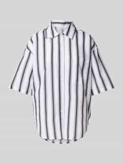 Christian Berg Woman Pyjamabovendeel met borstzak