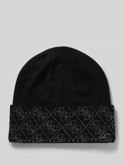 Guess Beanie met labeldetail model 'NORA'