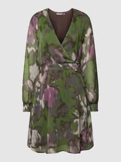 Jake*s Collection Knielange jurk in wikkellook
