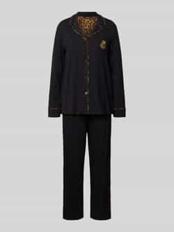 Lauren Ralph Lauren Regular fit pyjama met borstzak