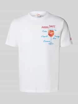 MC2 Saint Barth T-shirt met motiefprint