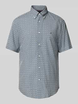 Tommy Hilfiger Regular fit vrijetijdsoverhemd met all-over motief