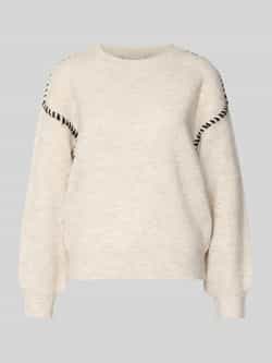 FREE QUENT Gebreide pullover met ronde hals model 'Kinlock'