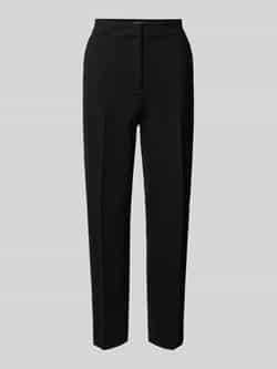 Jake*s Collection Regular fit stoffen broek met persplooien