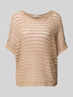 B.Young Gebreide pullover met vleermuismouwen model 'MARAX'