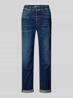 CAMBIO Mom fit jeans met paspelzakken model 'Pearlie'