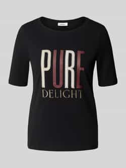 s.Oliver RED LABEL Regular fit T-shirt van katoenmix