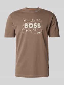 Boss Orange T-shirt met labelprint