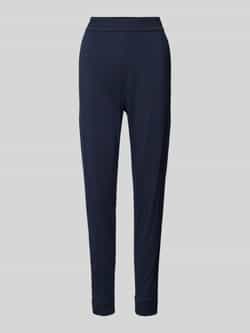 Schiesser Relaxed fit sweatpants met deelnaden