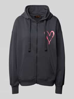 Miss goodlife Sweatjack met motiefprint