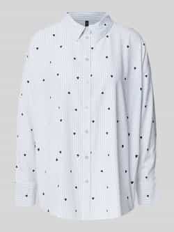 Vero Moda Comfort fit overhemdblouse met lange mouwen model 'NORA'