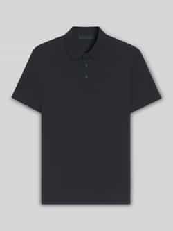 Boss Regular fit poloshirt van een mix van katoen en zijde model 'PARRIS' BECKHAM x