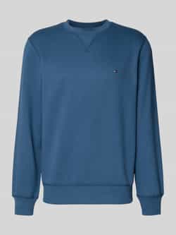 Tommy Hilfiger Sweatshirt ESS SEASONAL FLEECE CREWNECK met ronde hals en borduursel