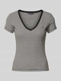 Tommy Jeans Slim fit T-shirt van katoenmix