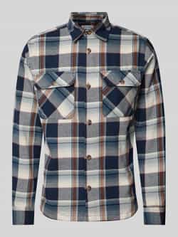 Jack & jones Slim fit vrijetijdsoverhemd met borstzakken met klep model 'DARREN'