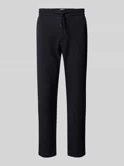 Les Deux Tapered fit stoffen broek met tunnelkoord model 'Como'
