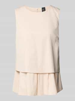 Marc Cain Regular fit blousetop in laagjeslook