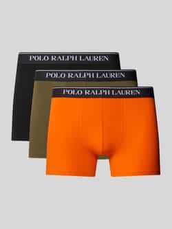 Polo Ralph Lauren Underwear Boxershort met elastische band met logo in een set van 3 stuks