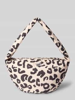 STUDIO NOOS Schoudertas met labelpatch model 'Holy Cow'