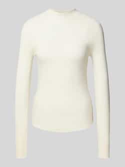Boss Slim fit pullover met turtleneck van zuivere scheerwol model 'FOLIORA'