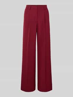 Boss Orange Regular fit broek met wijde pijpen