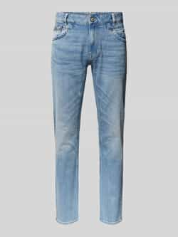 PME Legend Relaxed fit jeans met riemlussen model 'COMMANDER'