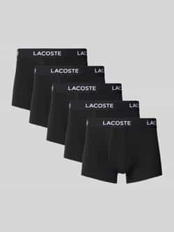 Lacoste Boxershort met elastische band met logo in een set van 5 stuks