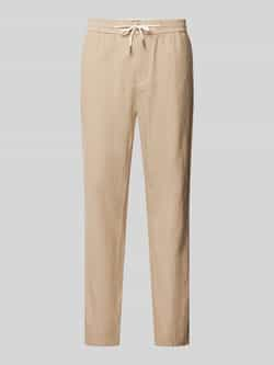 Scotch & Soda Straight fit broek in effen design model 'WARREN'