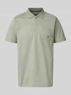 Lerros Regular fit poloshirt met borstzak