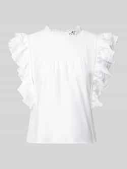 Gina Tricot Blouseshirt met volantmouwen