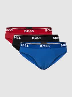 Boss Slip met labeldetails in een set van 3 stuks model 'Power'