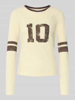 Review Longsleeve met ronde hals
