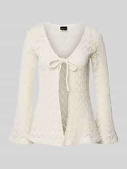 Gina Tricot Gebreid jack met trompetmouwen model 'Isadora'