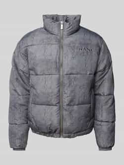 Karl Kani Gewatteerd jack met labelstitching