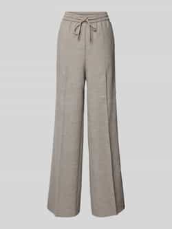 Boss Broek met elastische band en tunnelkoord