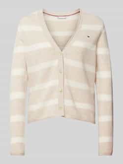 Tommy Hilfiger Gebreid jack van wol met V-hals