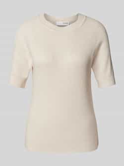 Selected Femme Gebreid shirt met ronde hals model 'SLFELINNA'