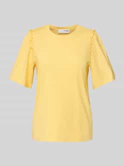 Selected Femme T-shirt met plooien model 'PENELOPE'
