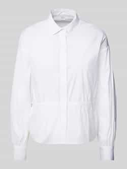 Eterna Regular fit overhemdblouse met ballonmouwen
