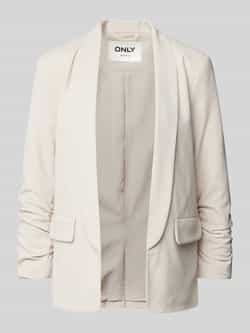 Only Regular fit blazer met geplooide 3 4-mouwen model 'LEVI LIFE'