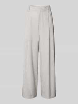 Daydream Wide leg stoffen broek met bandplooien model 'Washington'