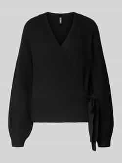 Pieces Regular fit gebreid jack met wol model 'MALOU'