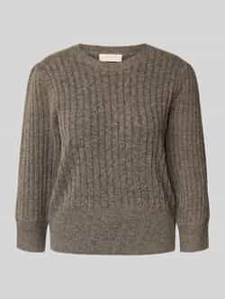 FREE QUENT Gebreide pullover met structuurmotief model 'HARA'