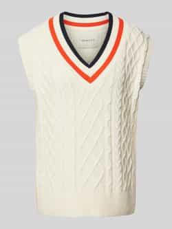 Gant T-shirt met labelstitching
