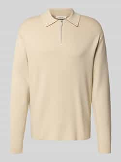 Selected Homme Relaxed fit gebreide pullover van viscosemix model 'TELLER'