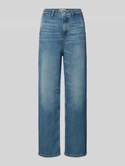 MARC O POLO Regular length wide fit jeans met steekzakken opzij model 'LUMA'