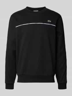 Lacoste Sweatshirt met logobadge model 'TAPE'