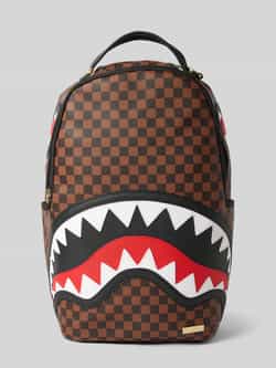 Sprayground Rugzak met schouderband model 'SAWTOOTH SHARKS IN PARIS'