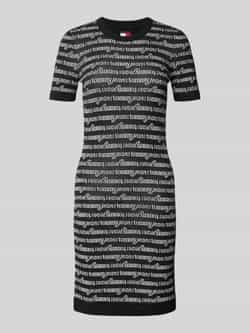 Tommy Jeans T-shirtjurk met ronde hals model 'SCRIPT'